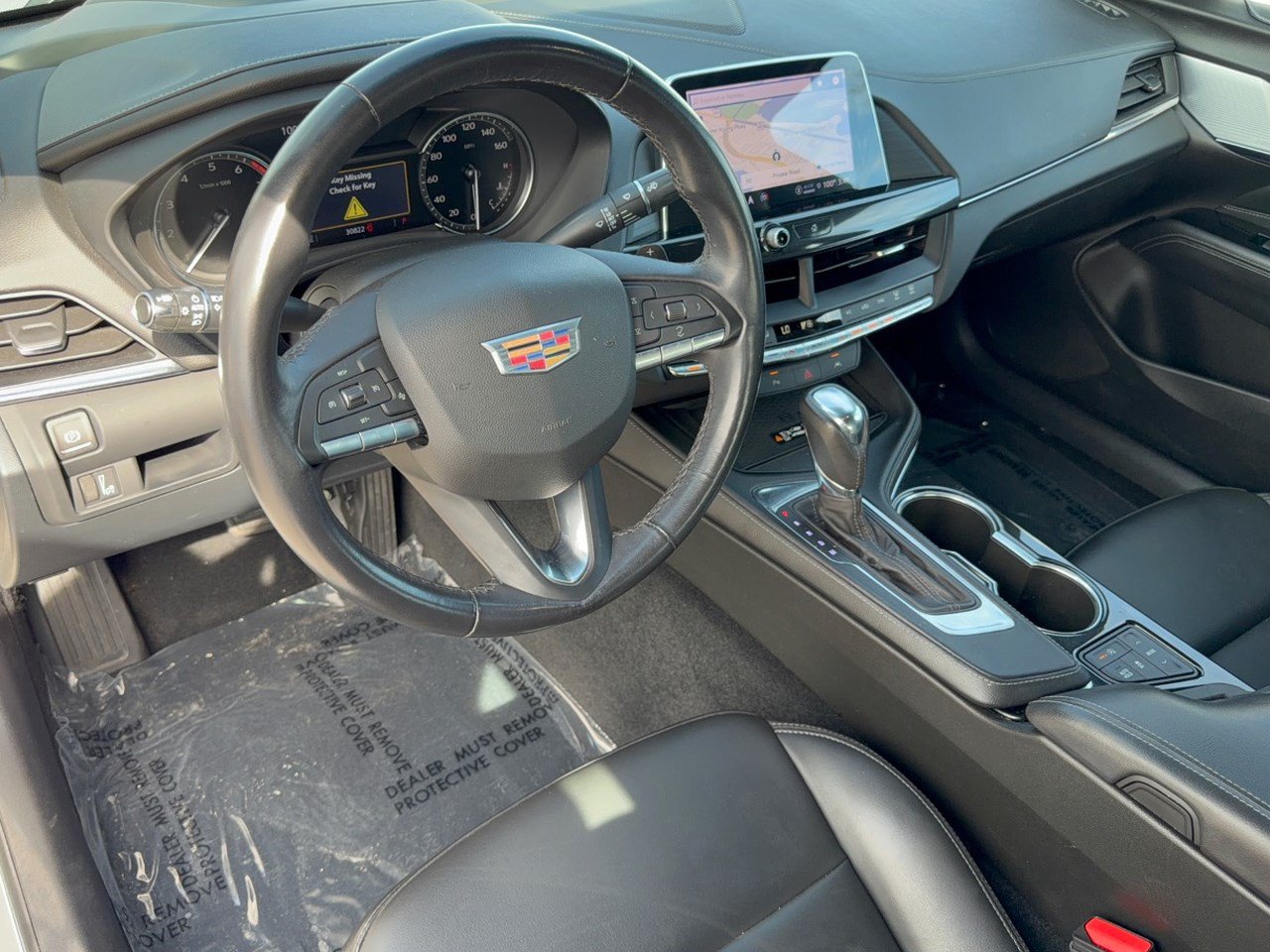 Certified 2024 Cadillac CT4 Luxury w/ Sun And Sound Package RWD image 4