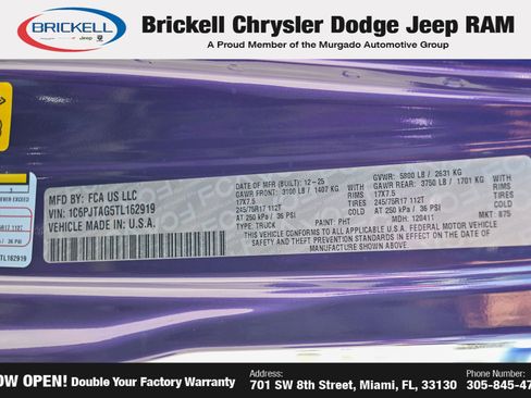 Used 2026 Jeep Gladiator Sport AWD/4WD image 33