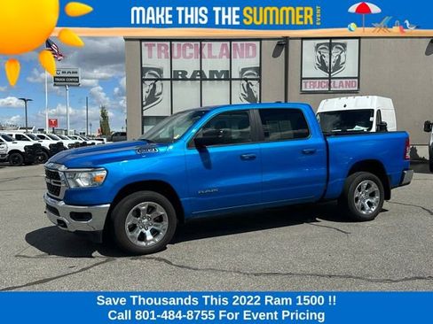 Used 2022 RAM 1500 Big Horn w/ Trailer Tow Group AWD/4WD image 1