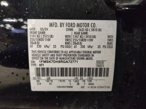 Used 2024 Ford Explorer XLT w/ Equipment Group 202A RWD image 33