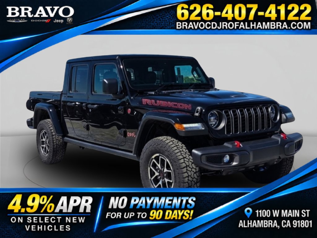 New 2026 Jeep Gladiator Rubicon w/ Steel Power Dome Hood Package AWD/4WD image 1