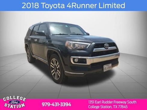 Used 2018 Toyota 4Runner Limited AWD/4WD image 1