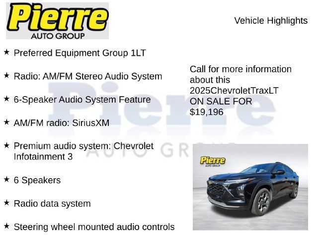 Used 2025 Chevrolet Trax LT FWD image 7
