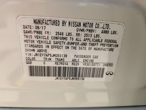 Used 2018 INFINITI Q50 Luxe w/ Essential Package (3.0T Luxe) RWD image 6