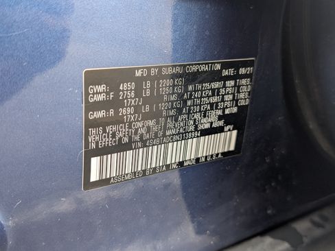 Used 2022 Subaru Outback Premium AWD/4WD image 36