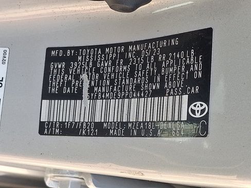 Used 2023 Toyota Corolla LE FWD image 26