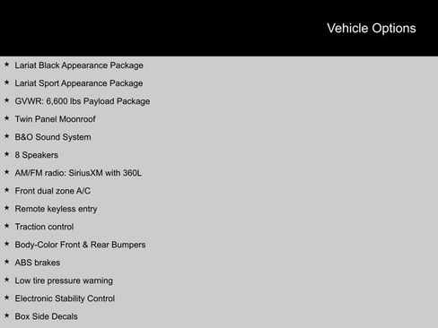 Used 2023 Ford F150 Lariat w/ Equipment Group 502A High AWD/4WD image 2