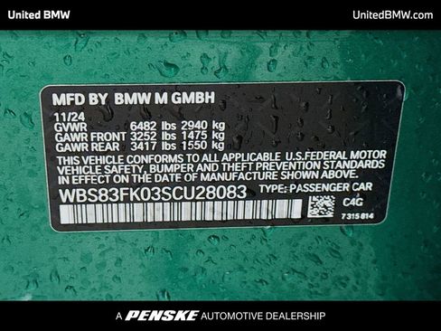 Used 2025 BMW M5 image 14