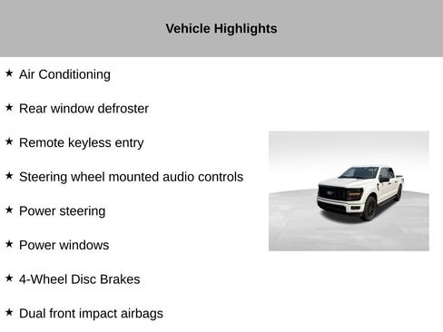 Used 2024 Ford F150 STX w/ STX Black Appearance Package AWD/4WD image 14