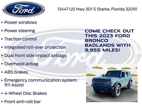 Used 2023 Ford Bronco Badlands image 22