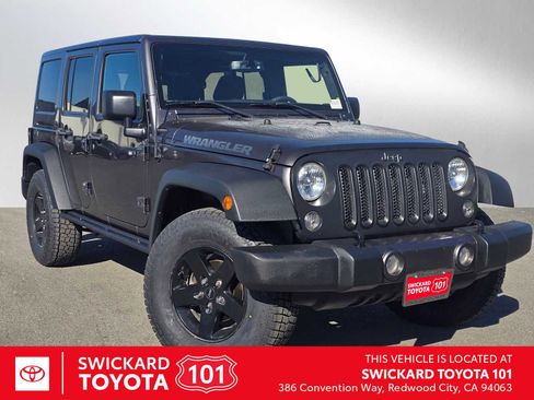 Used 2016 Jeep Wrangler Black Bear image 1