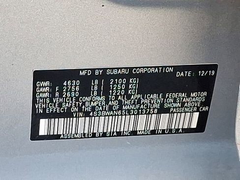 Used 2020 Subaru Legacy Limited w/ Popular Package #2 image 27