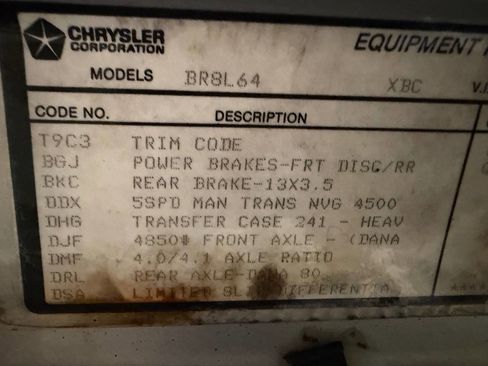 Used 1997 Dodge Ram 3500 Truck 4x4 Regular Cab image 21