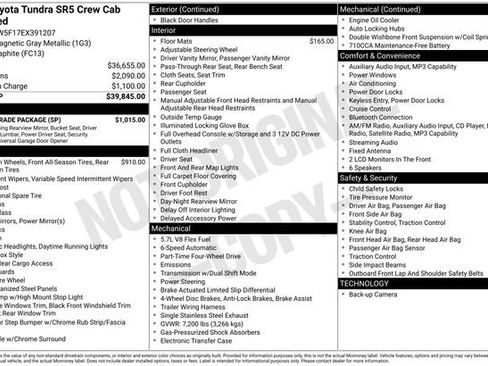 Used 2014 Toyota Tundra SR5 w/ SR5 Upgrade Package AWD/4WD image 26