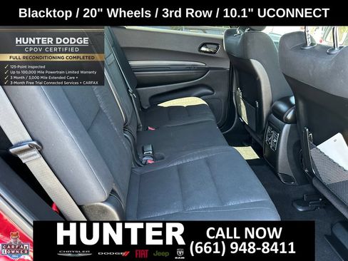 Certified 2026 Dodge Durango GT w/ Blacktop Package RWD image 15
