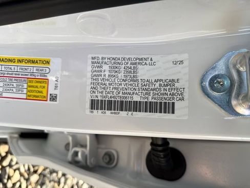 New 2026 Honda Civic Sport Touring image 17