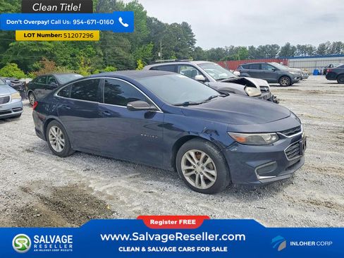 Used 2016 Chevrolet Malibu LT w/ Leather Package FWD image 5