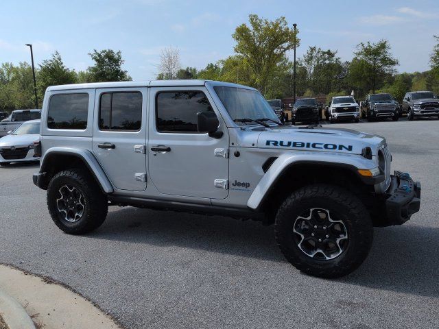 Used 2023 Jeep Wrangler Unlimited Rubicon 4xe w/ Steel Bumper Group AWD/4WD image 2