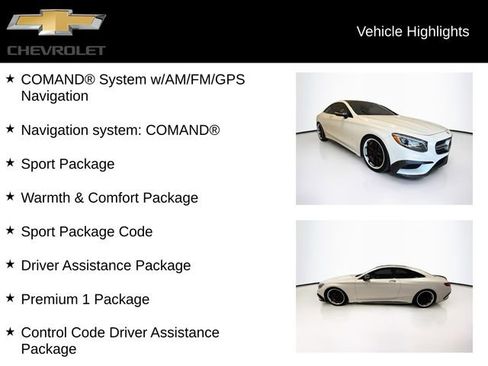Used 2016 Mercedes-Benz S 550 4MATIC Coupe image 5
