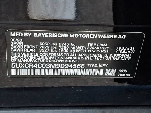 Used 2021 BMW X5 sDrive40i w/ Convenience Package RWD image 30