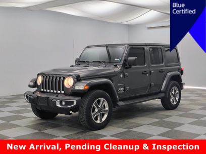 Used 2021 Jeep Wrangler Unlimited Sahara w/ Uconnect 4C Nav & Sound Group