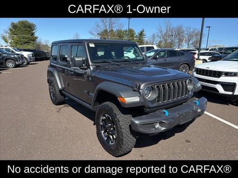 Certified 2025 Jeep Wrangler Unlimited Rubicon 4xe w/ Safety Group image 2
