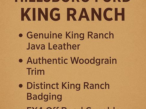New 2026 Ford F350 King Ranch w/ Chrome Package AWD/4WD image 2