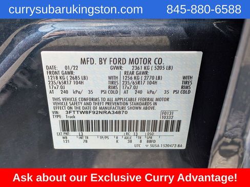 Used 2022 Ford Maverick XLT w/ Equipment Group 300A Standard AWD/4WD image 13