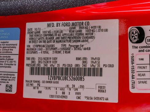 Used 2012 Ford Mustang Boss 302 w/ Boss 302 Accessory Pkg image 55