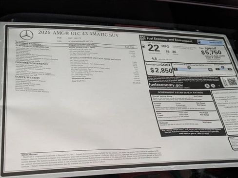 New 2026 Mercedes-Benz GLC 43 AMG 4MATIC image 19