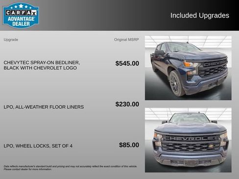 Used 2022 Chevrolet Silverado 1500 Custom image 3