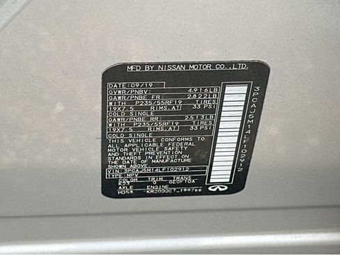 Used 2020 INFINITI QX50 Luxe FWD image 35