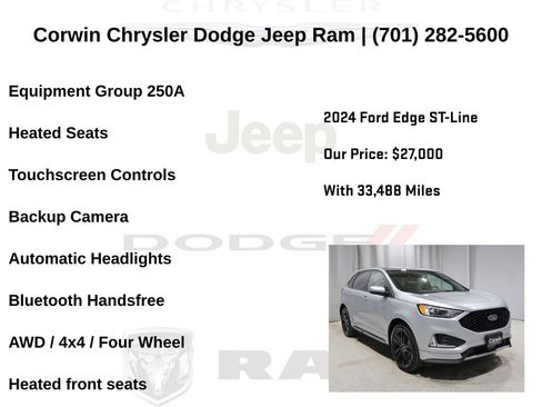 Used 2024 Ford Edge ST-Line AWD/4WD image 6