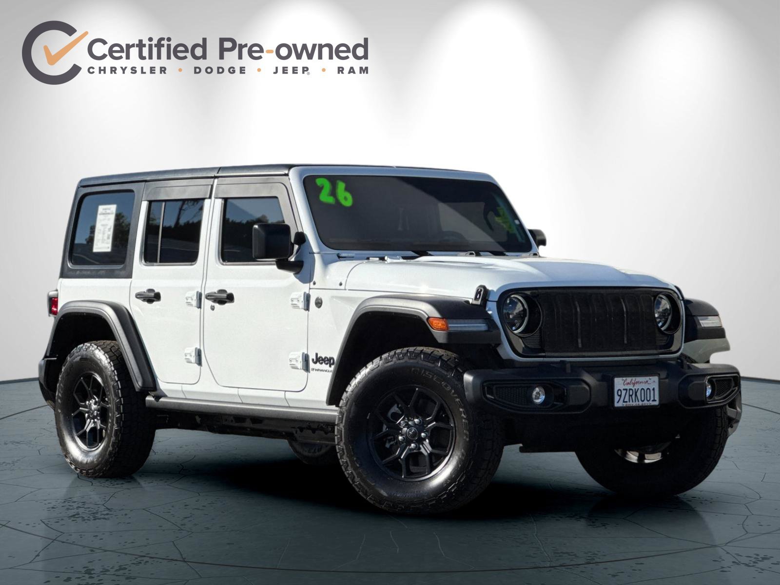 Used 2026 Jeep Wrangler Unlimited Sport AWD/4WD image 2
