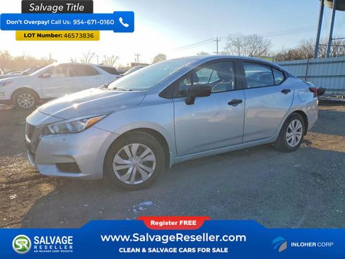 Used 2021 Nissan Versa S FWD image 1