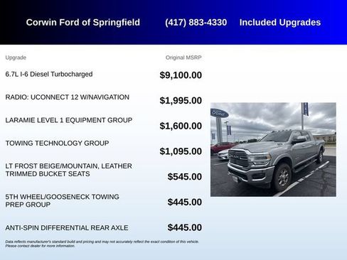 Used 2019 RAM 2500 Laramie AWD/4WD image 5