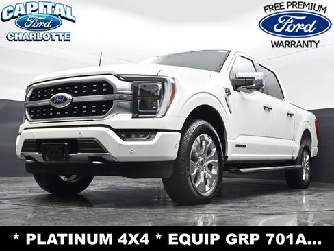 Used 2021 Ford F150 Platinum w/ Equipment Group 701A High AWD/4WD image 24