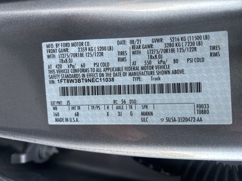 Used 2022 Ford F350 Lariat w/ Lariat Ultimate Package image 33