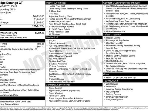 New 2026 Dodge Durango GT w/ Blacktop Package image 4