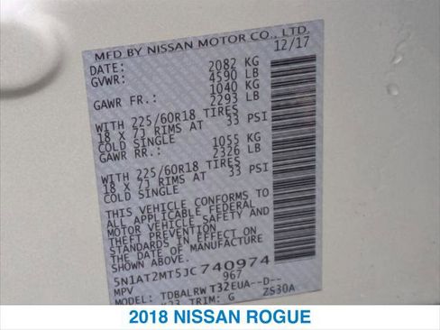 Used 2018 Nissan Rogue SL image 26