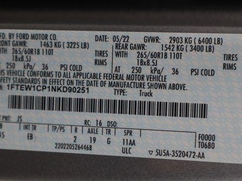 Used 2022 Ford F150 Lariat image 54