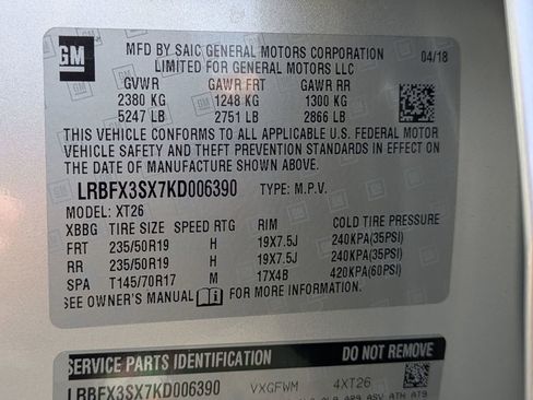 Used 2019 Buick Envision Premium image 33