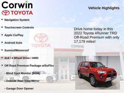 Used 2022 Toyota 4Runner TRD Off-Road Premium image 6