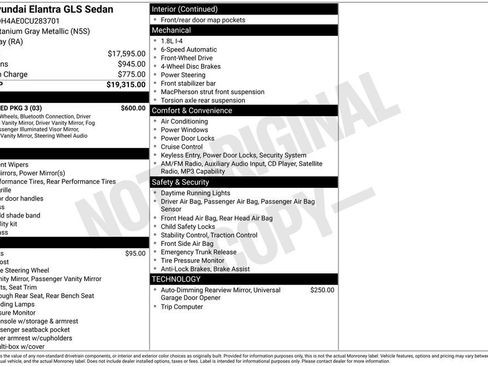 Used 2012 Hyundai Elantra GLS w/ Preferred Pkg 3 image 2