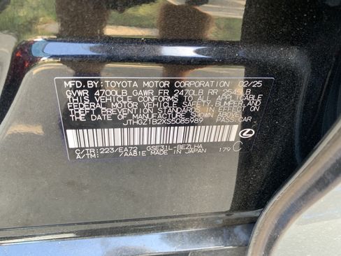 Used 2025 Lexus IS 350 F Sport w/ Navigation Package RWD image 36