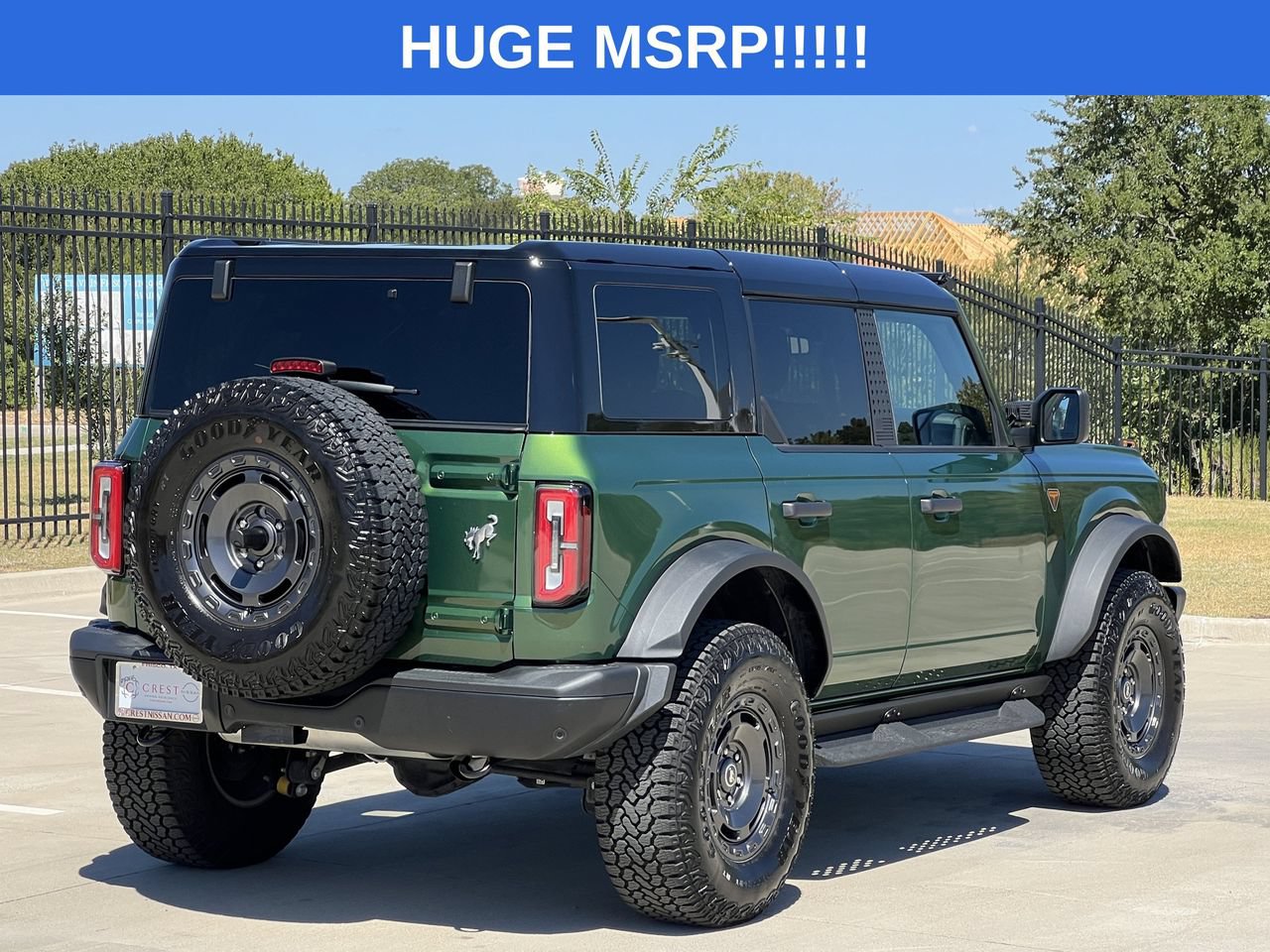 Used 2025 Ford Bronco Badlands w/ Sasquatch Package AWD/4WD image 4