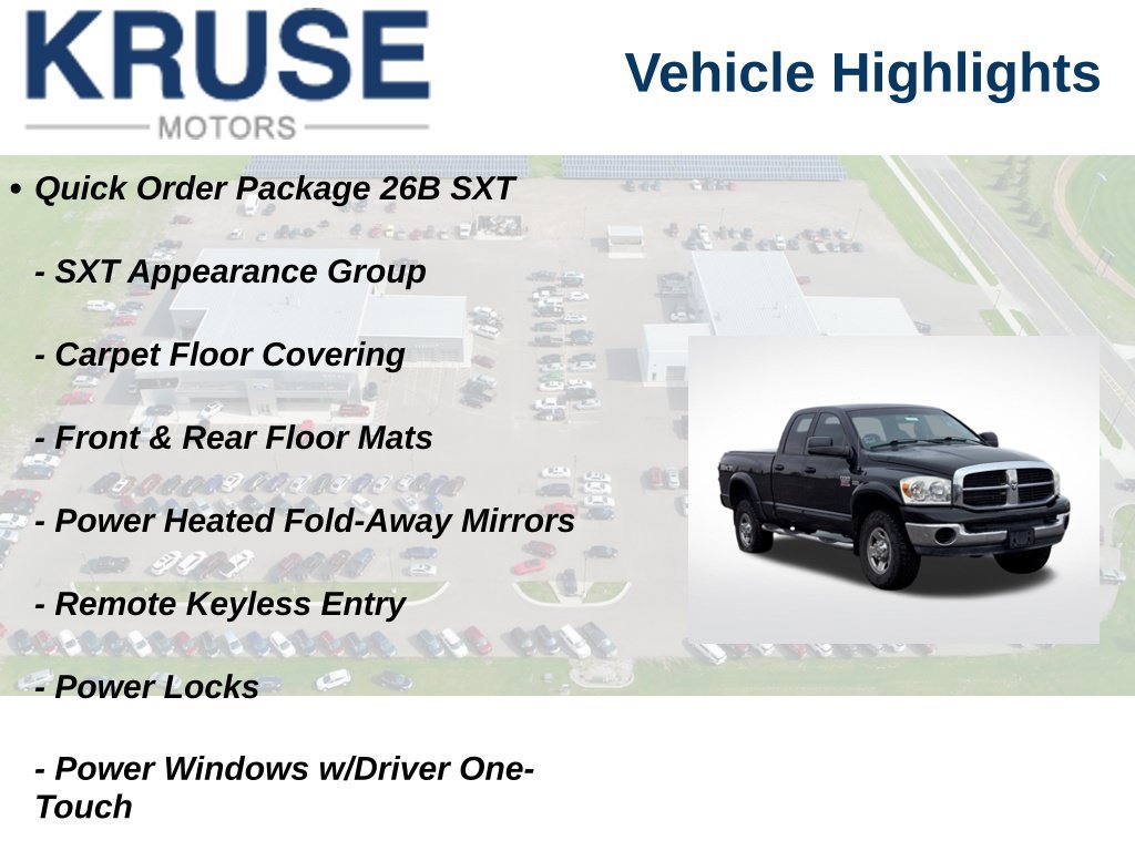 Used 2009 Dodge Ram 2500 Truck SXT AWD/4WD image 10