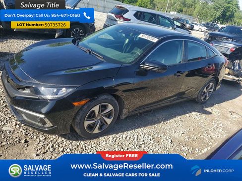 Used 2021 Honda Civic LX image 1