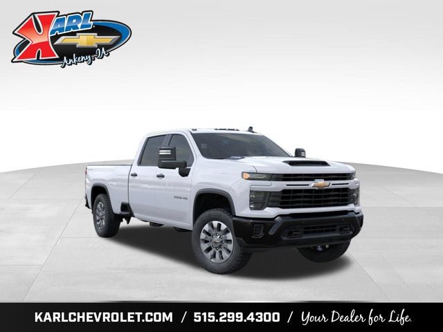 New 2026 Chevrolet Silverado 2500 Custom w/ Custom Value Package AWD/4WD 360° Tour