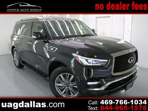 Used 2021 INFINITI QX80 Luxe w/ All-Season Package RWD image 1